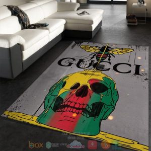 Skull Gucci Bee Rug