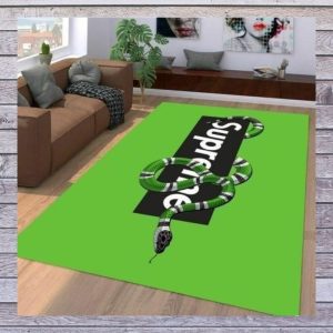 Snake Gucci Supreme Carpet Rug