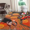 Son Goku Dragon Ball Orange Rug Carpet