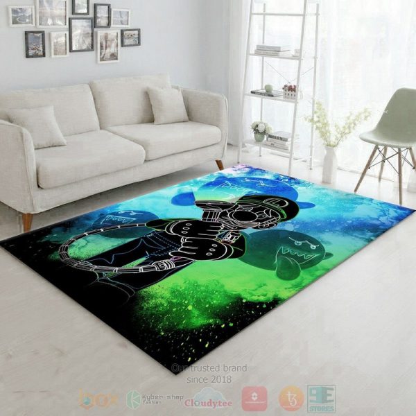 Soul Of The Ghost Hunter Anime Hero Area Rugs