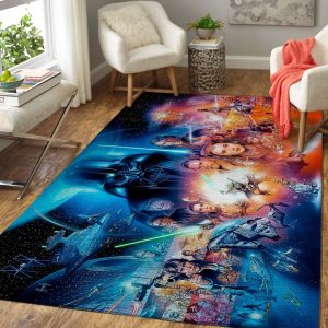 Special Gift All Star Wars Characters Area Rug