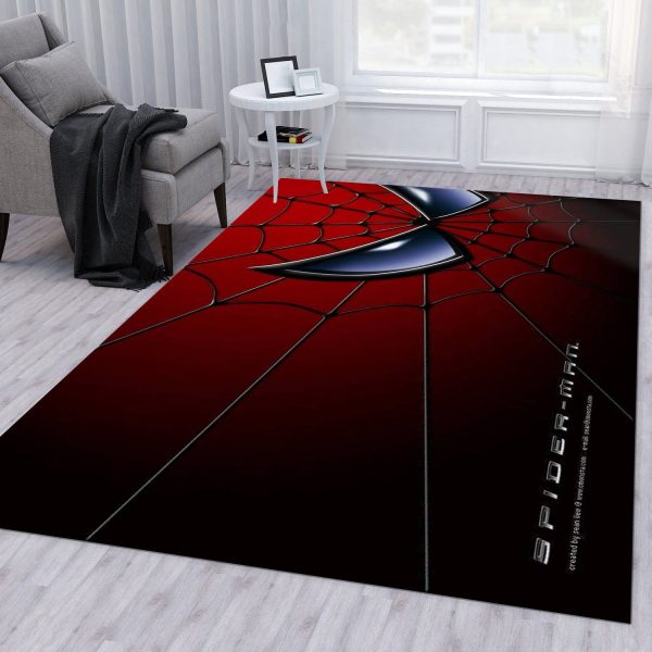 Spiderman Ver2 Movie Area Rug Bedroom Rug Floor Decor Home Decor