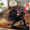 Star War Fans Death Star & Darth Vader Area Rug - Movie Uq93632 Rug Carpet