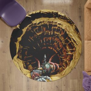 Star Wars Boba Fett Sarlacc Round Rug- Limited Edition