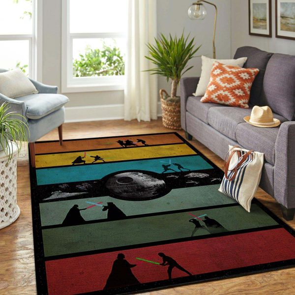 Star Wars Rug Carpet Mat All Over Print