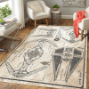 Star Wars Tie Striker Rug