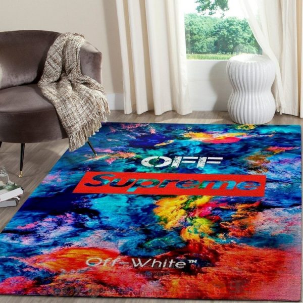 Supreme And Off-White Inspired Rug