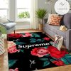 Supreme Area Rug Hypebeast Carpet Luxurious Fashion Brand Logo Living Room  Rugs Floor Decor 19122914