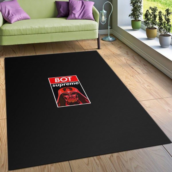 Supreme Bot Area Rug Living Room Rug Christmas Gift Us Decor