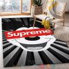 Supreme Brand Mickey Mouse Black Grey Rug