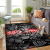 Supreme Fashion Brand Cartoon Pattern Rug