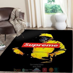 Supreme Gas Mask Black Rug