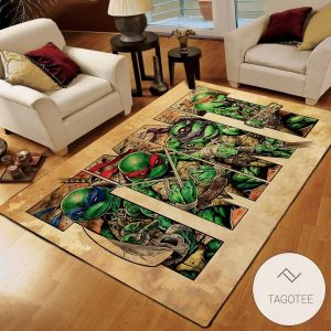 Teenage Mutant Ninja Turtles Characters Rug