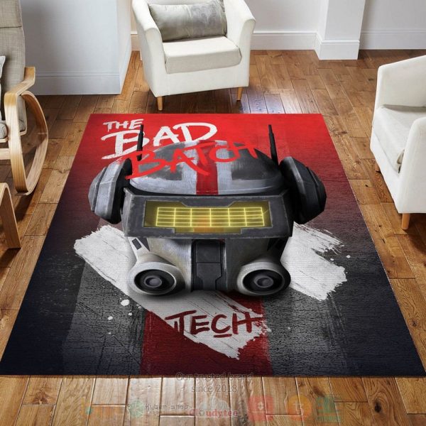 The Bad Batch Tech Star Wars Area Rugs