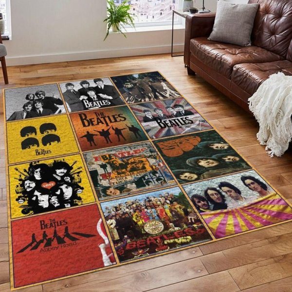 The Beatles 1 Living Room Area Rug Carpet