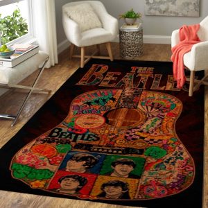 The Beatles Area Rug Carpet - Music Floor Rug Carpet Home Decor