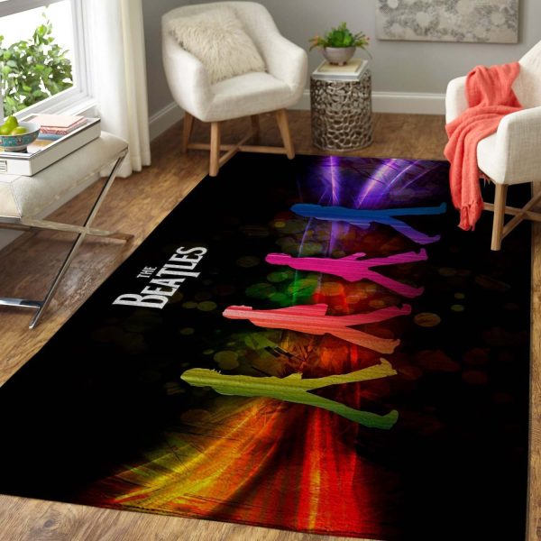 The Beatles Area Rug Carpet - The Beatles Home Decor- Homebeautyus