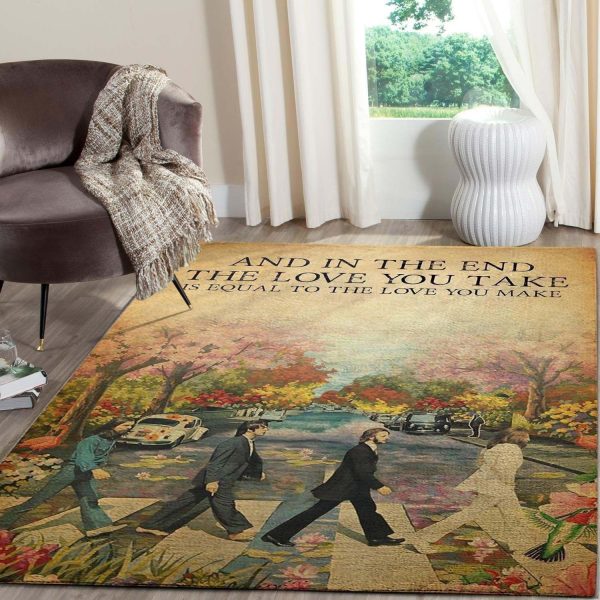 The Beatles Area Rug Carpets