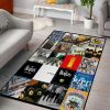 The Beatles Band Living Room Area Rug