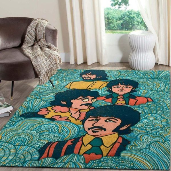 The Beatles Rug Room Carpet Home Decor