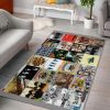 The Beatles Style 2 Living Rooms Area Rug Carpet