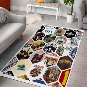 The Beatles V6 Living Rooms Area Rug