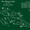 The Olympic Club California Map Rug