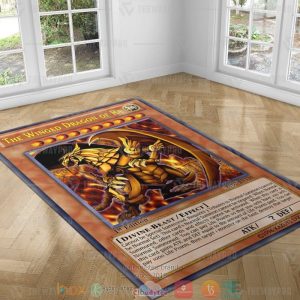 The Winged Dragon Of Ra Carpet Rug