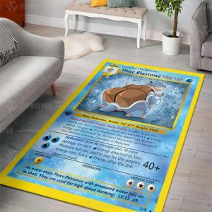 Thicc Blastoise Pokemon Rug