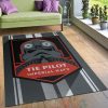 Tie Pilot Star Wars Movie Star Wars Badges Arts Area Rugs