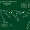 Torrey Pines South Course California Map Rug