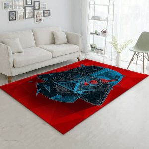 Vader Geometric Area Rug Star Wars Visions Of Darth Vader Rug Family Gift Us Decor