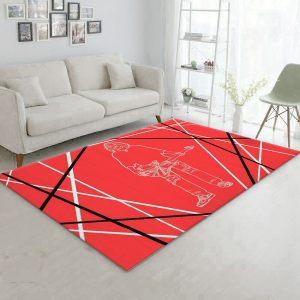 Van Halen Ver2 Area Rug For Christmas Living Room Rug Floor Decor Home Decor