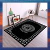 Versace Black Carpet Rug