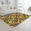 Versace Ver1 Fashion Brand Area Rug Living Room Rug Christmas Gift Us Decor