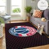 Washington Wizards Area Rug Nba Basketball Team Logo Carpet Living Room Rugs Floor Decor 2003272