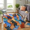 Whimsical Cats Color Inspired Rug