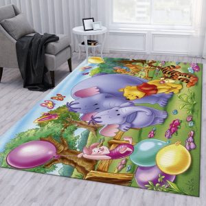 Winnie The Pooh Ver12 Disney Area Rug Living Room Rug Home Us Decor