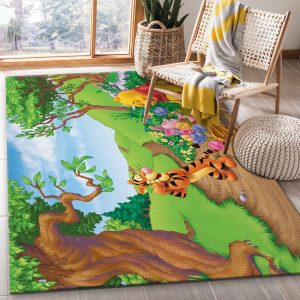 Winnie The Pooh Ver15 Rug Bedroom Rug Floor Decor Home Decor