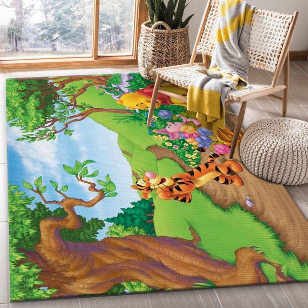 Winnie The Pooh Ver15 Rug Bedroom Rug Floor Decor Home Decor