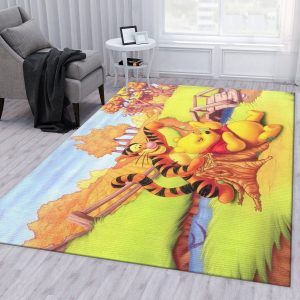 Winnie The Pooh Ver22 Rug Living Room Rug Floor Decor Home Decor