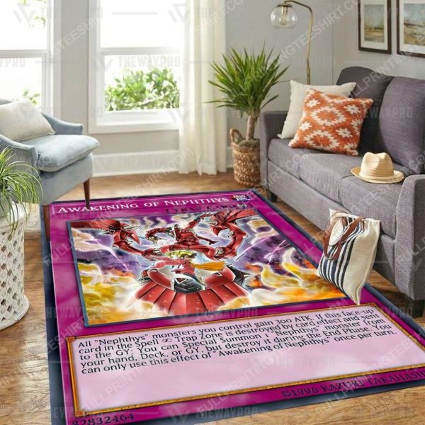 Yu-Gi-Oh Awakening Of Nephthys All Over Print Rug