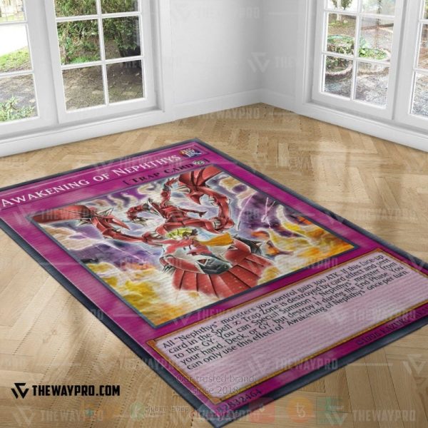 Yu-Gi-Oh Awakening Of Nephthys Rug