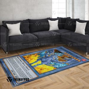 Yu Gi Oh Cerulean Sacred Phoenix Of Nephthys Rug