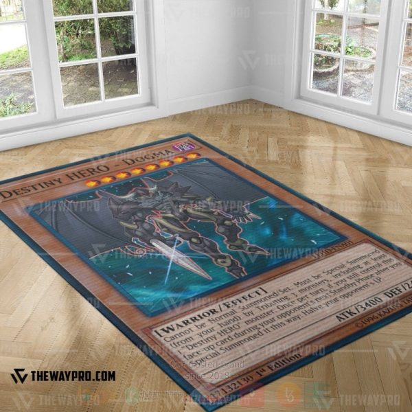 Yu-Gi-Oh Destiny Hero-Dogma Rug