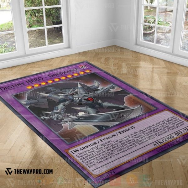 Yu-Gi-Oh Destiny Hero-Dominance Rug