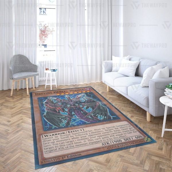 Yu Gi Oh Destiny Hero Plasma Rug