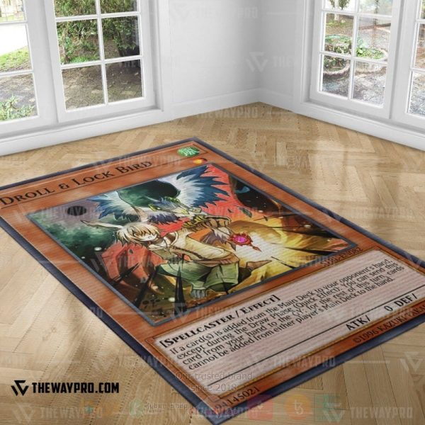 Yu-Gi-Oh Droll And Lock Bird Rug