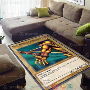 Yu Gi Oh Exodia Right Arm Of The Forbidden One Carpet Rug