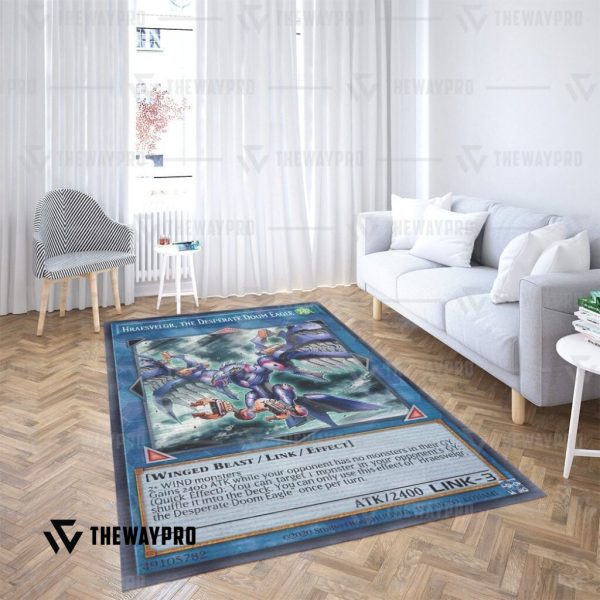 Yu Gi Oh Hraesvelgr The Desperate Doom Eagle Rug